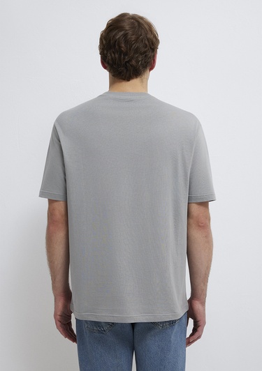  Mavi 2li Erkek Basic Tişört Loose Fit / Bol Rahat Kesim 0612317-90609