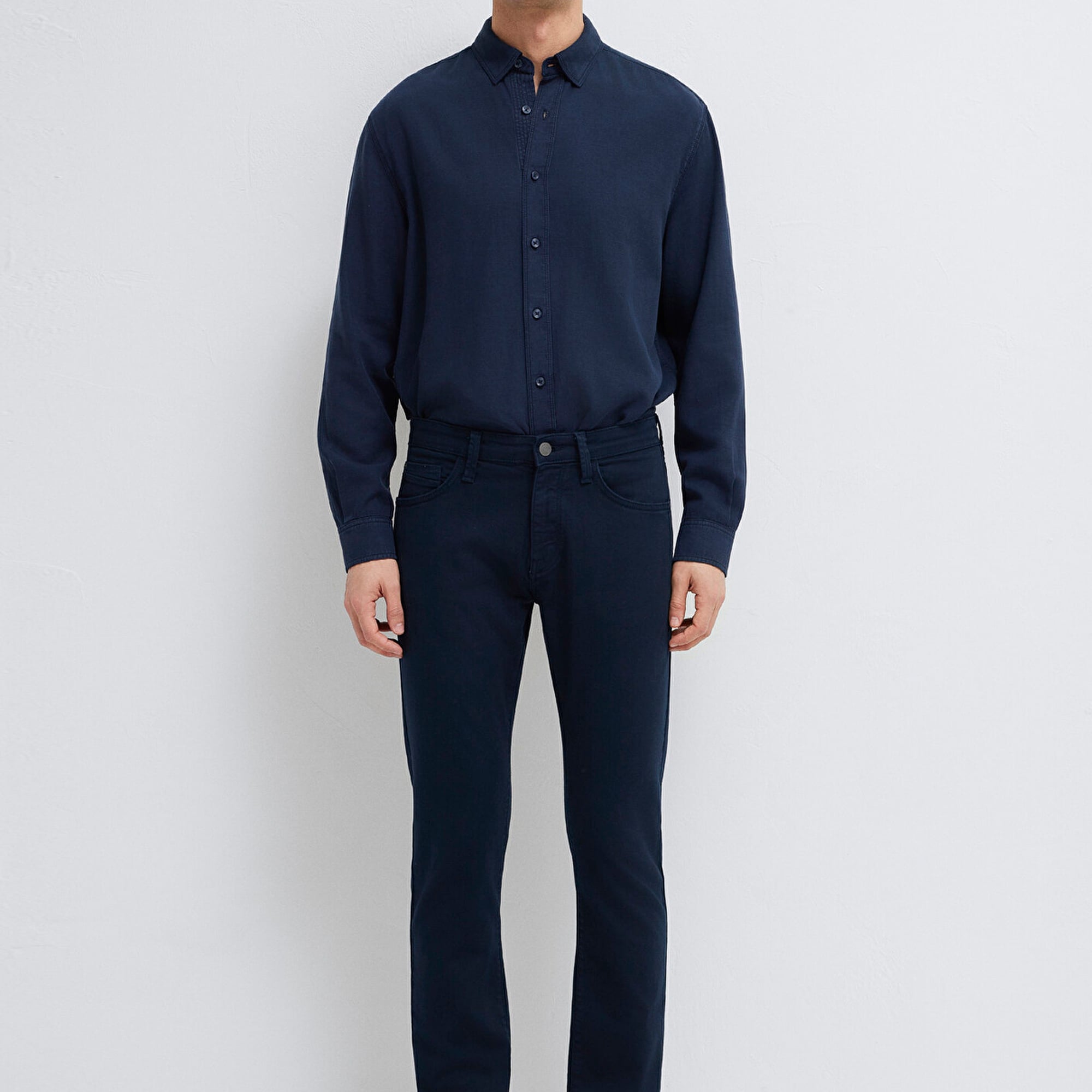 Mavi Jake Lacivert Gabardin Pantolon 0042290682