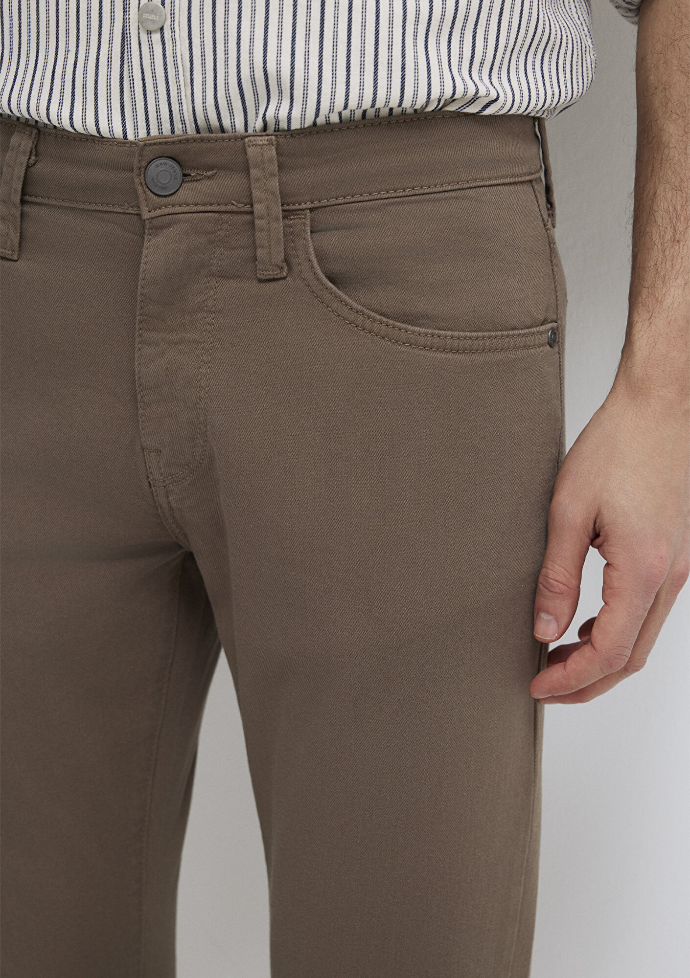 Mavi Jake Kahverengi Gabardin Pantolon 00422A2788