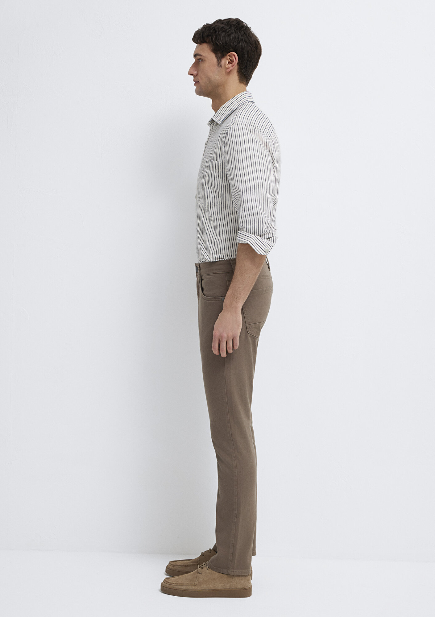 Mavi Jake Kahverengi Gabardin Pantolon 00422A2788