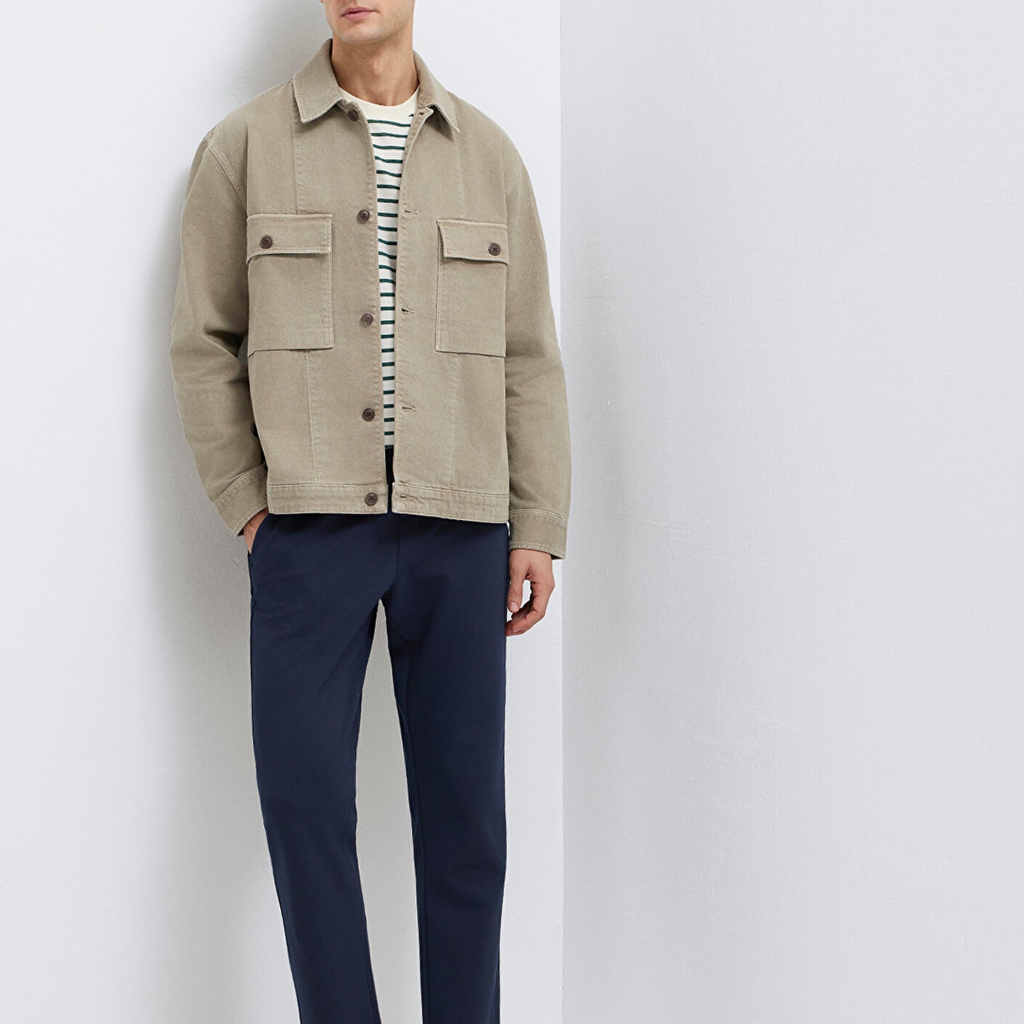 Mavi Lacivert Örme Pantolon 0010460-86623