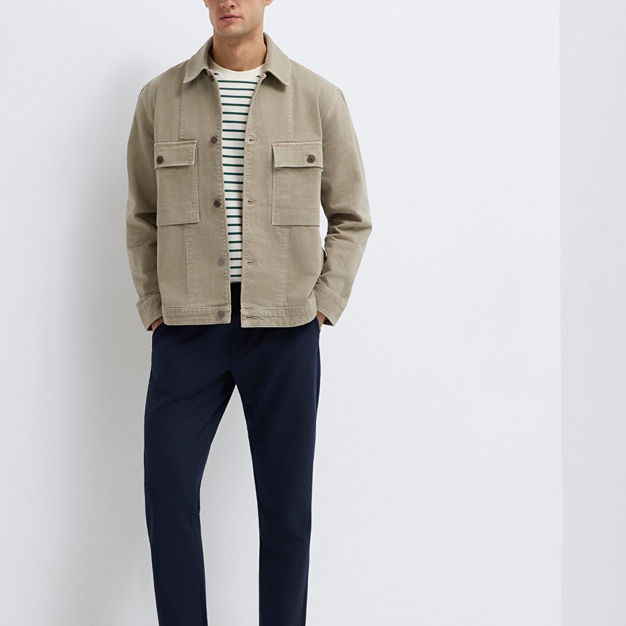 Mavi Lacivert Örme Pantolon 0010460-86623