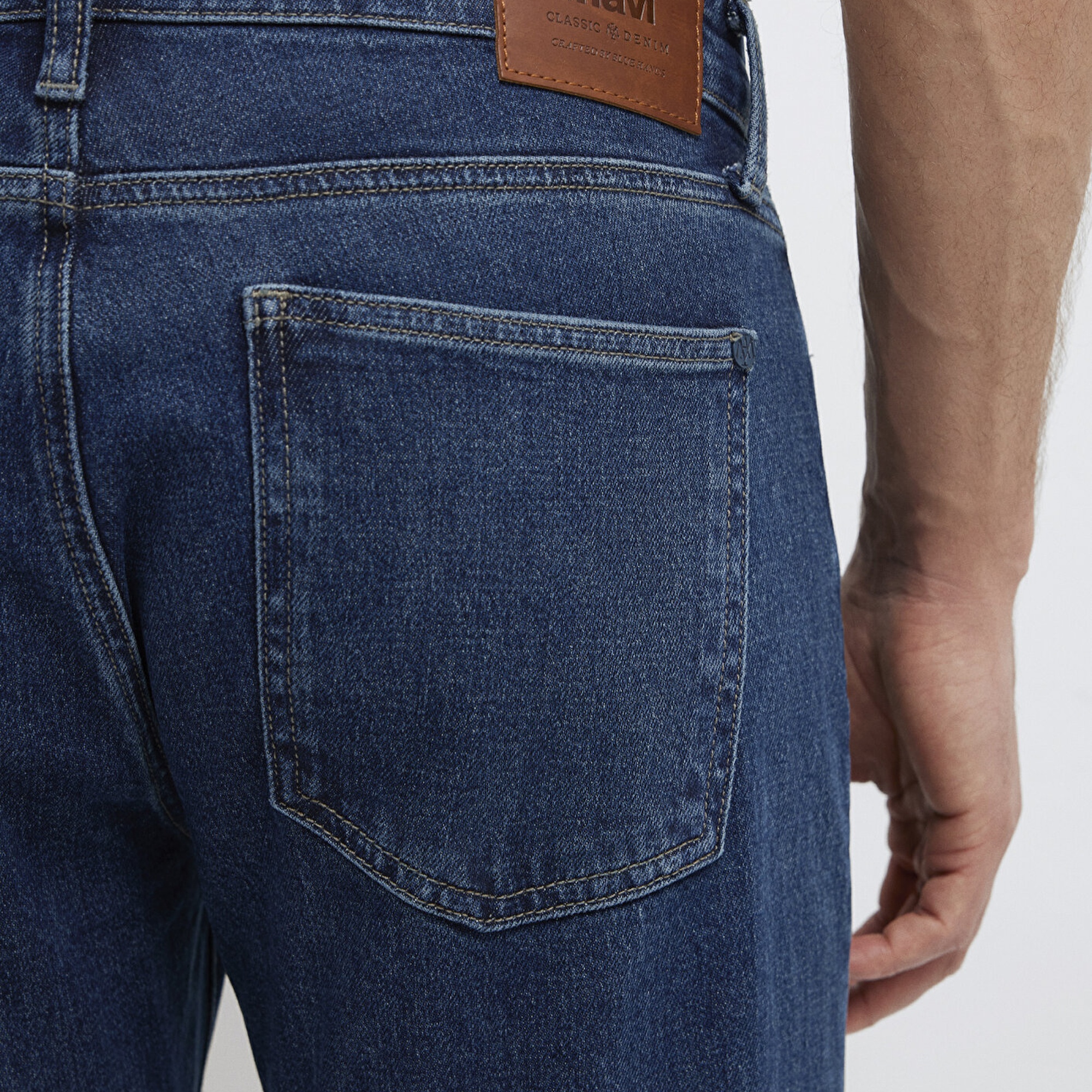 Mavi Marcus Classic Denim Vintage Koyu Indigo Mavisi Jean Pantolon 0035191240