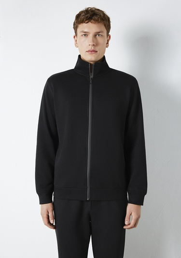  Mavi Mavi Black Fermuarlı Siyah Sweatshirt 0S10527-900