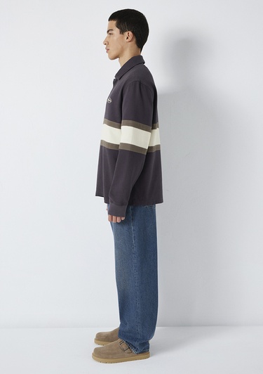  Mavi Mavi Jeans Nakışlı Polo Yaka Antrasit Sweatshirt 0S10575-70101