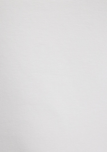  Mavi Düğme Detaylı Ekru Tişört Slim Fit / Dar Kesim 1613760-70057