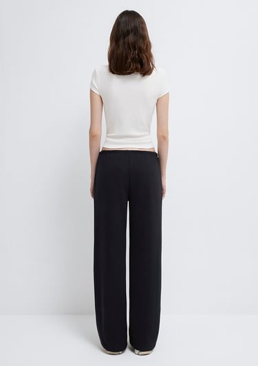  Mavi Mavi Logo Baskılı Siyah Eşofman Altı 1011124-900