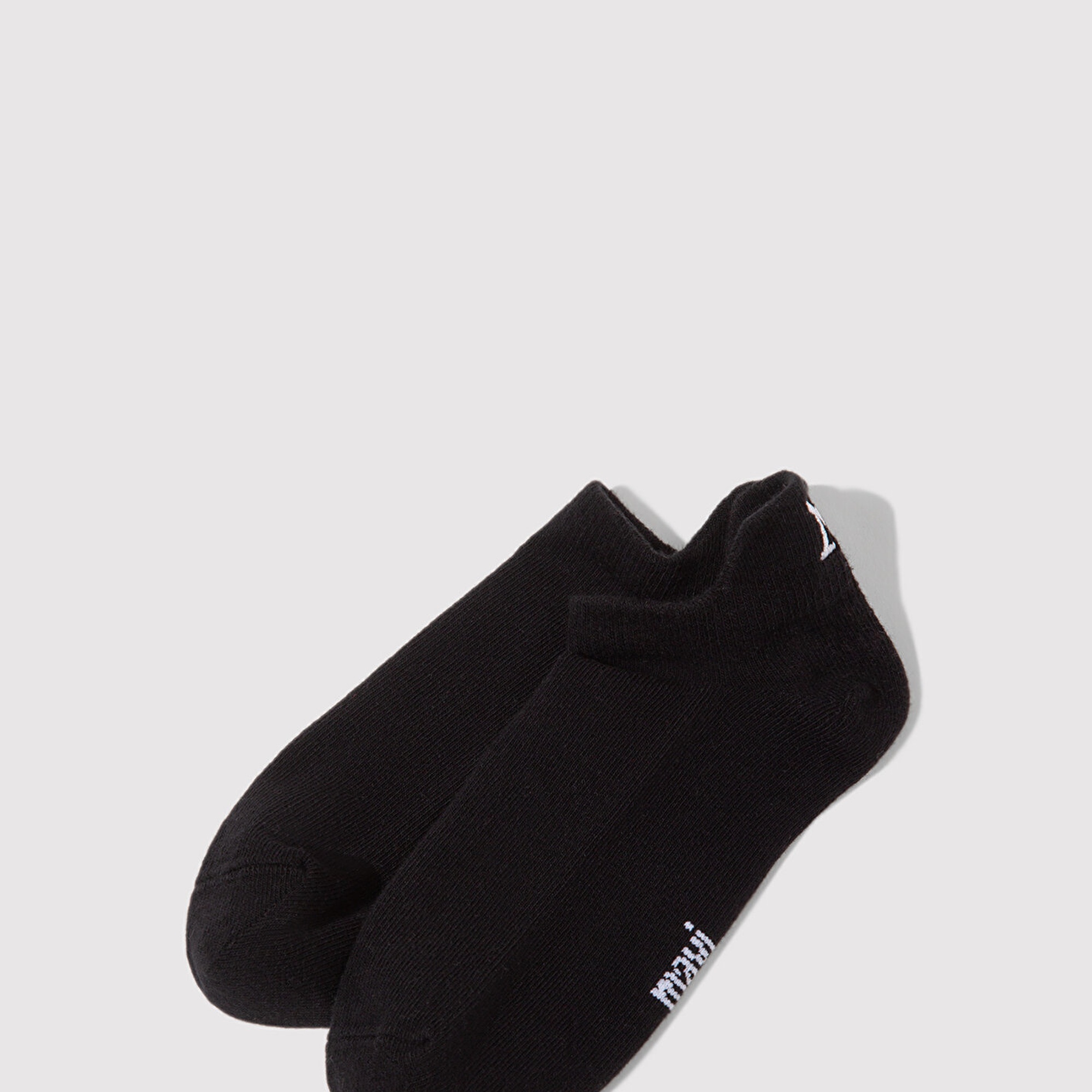Mavi M Nakışlı Siyah Patik Çorap 1913781-900