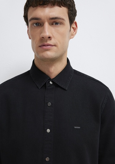  Mavi Mavi Black Siyah Gömlek Regular Fit / Normal Kesim 0211865-90850
