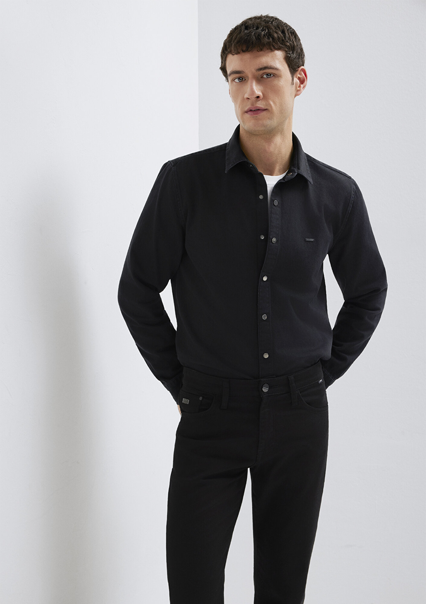  Mavi Mavi Black Siyah Gömlek Regular Fit / Normal Kesim 0211865-90850