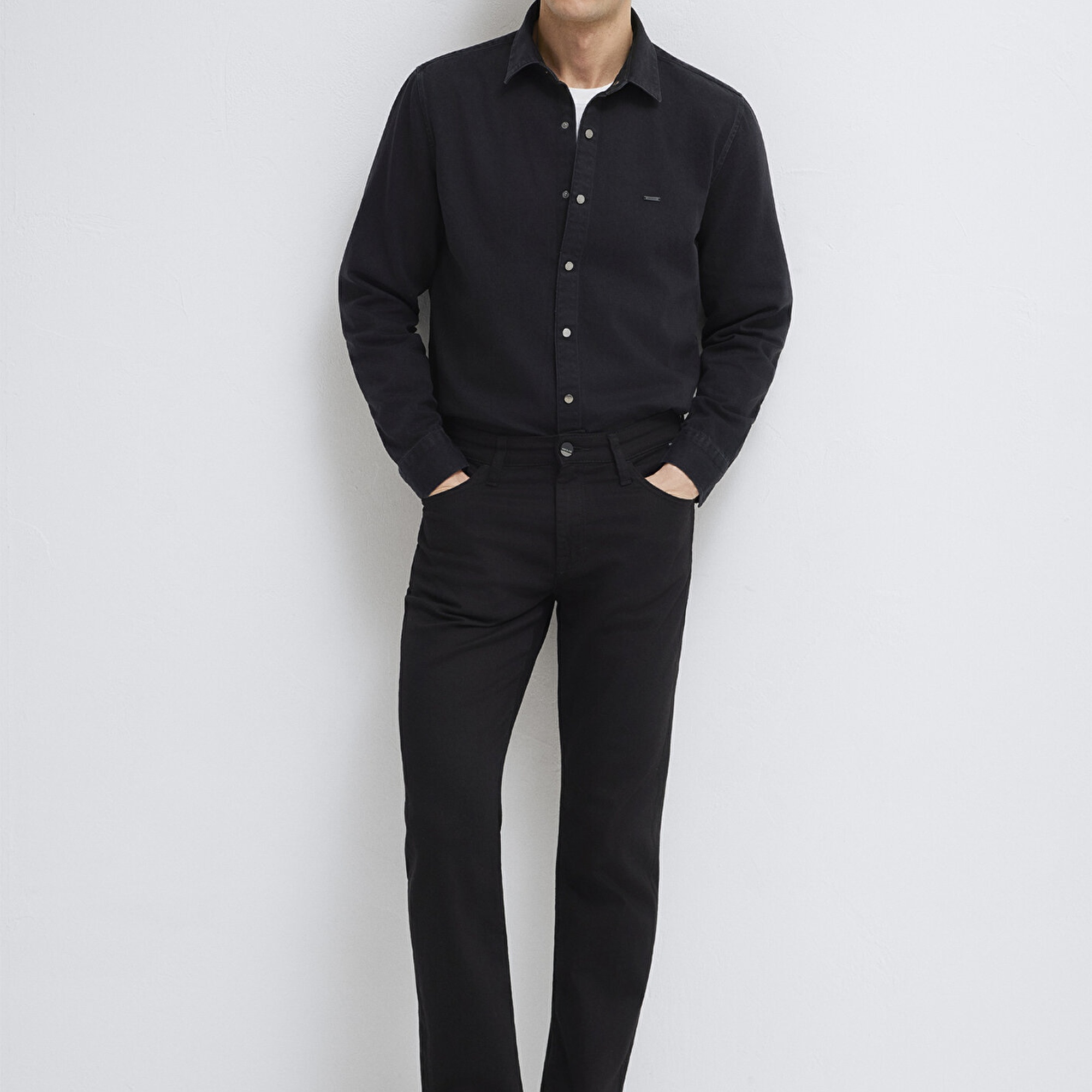 Mavi Mavi Black Siyah Gömlek Regular Fit / Normal Kesim 0211865-90850