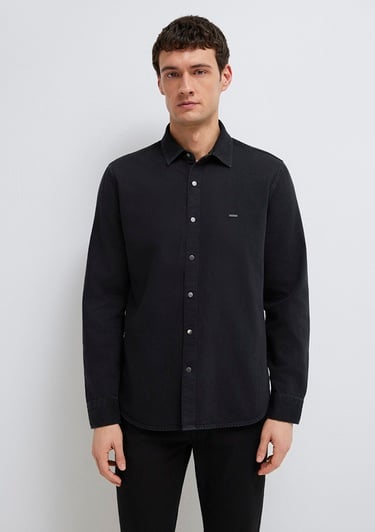  Mavi Mavi Black Siyah Gömlek Regular Fit / Normal Kesim 0211865-90850