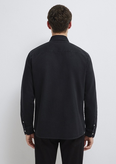  Mavi Mavi Black Siyah Gömlek Regular Fit / Normal Kesim 0211865-90850