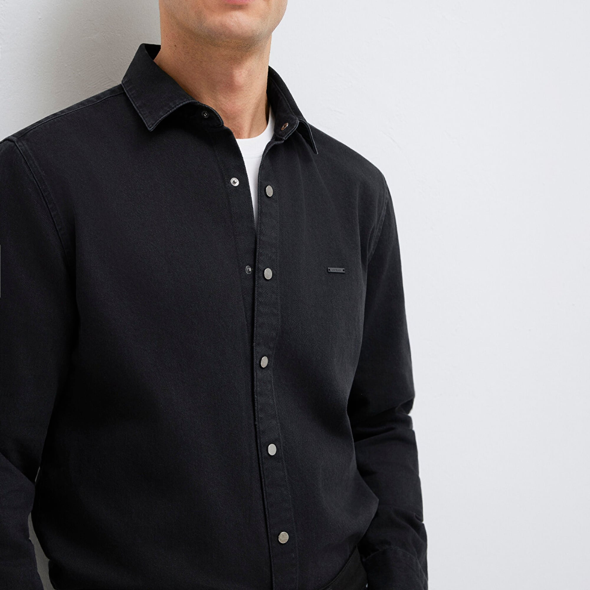 Mavi Mavi Black Siyah Gömlek Regular Fit / Normal Kesim 0211865-90850