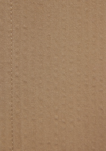  Mavi Cepli Kahverengi Gömlek Loose Fit / Bol Rahat Kesim 0211871-88616