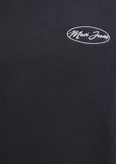  Mavi Mavi Jeans Nakışlı Kapüşonlu Antrasit Sweatshirt 0S10545-70087