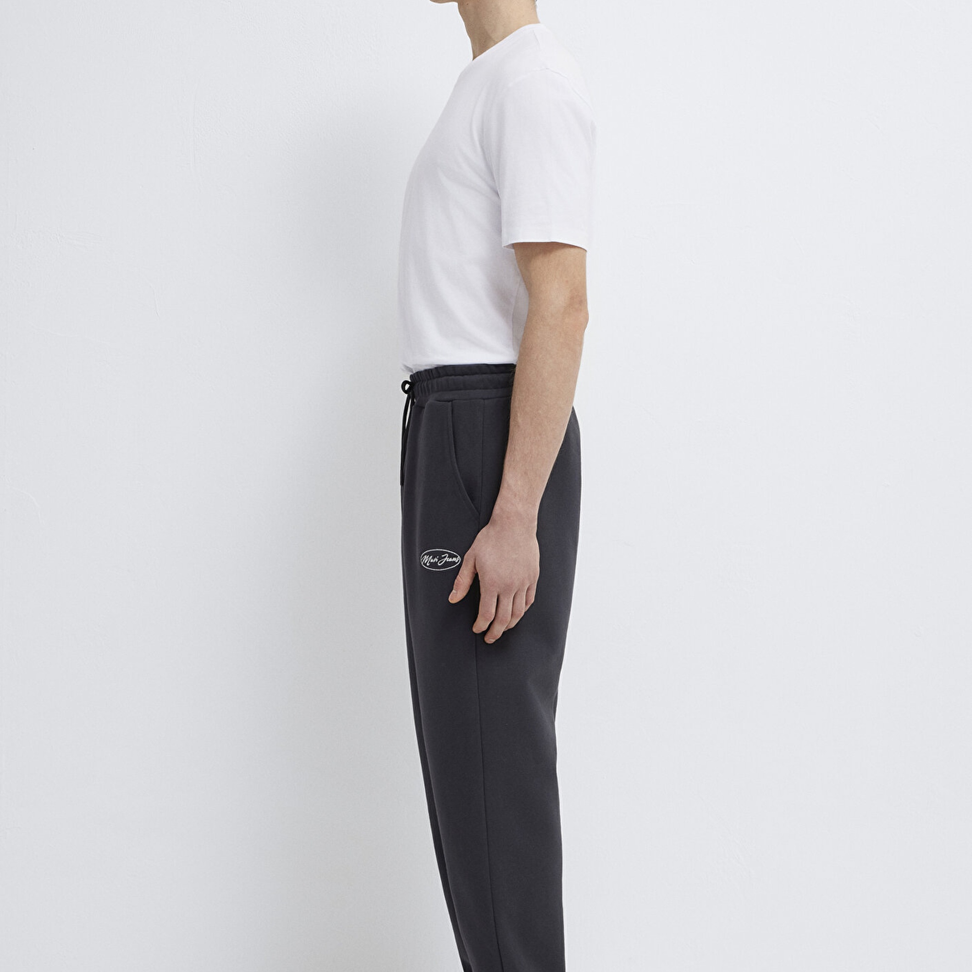 Mavi Mavi Jeans Nakışlı Antrasit Eşofman Altı 0010568-70087