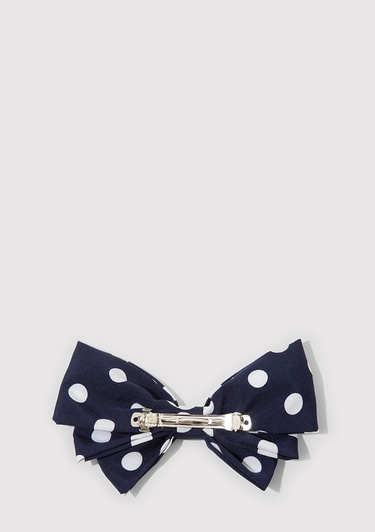  Mavi Puantiyeli Fiyonk Saç Tokası 1913122-30717