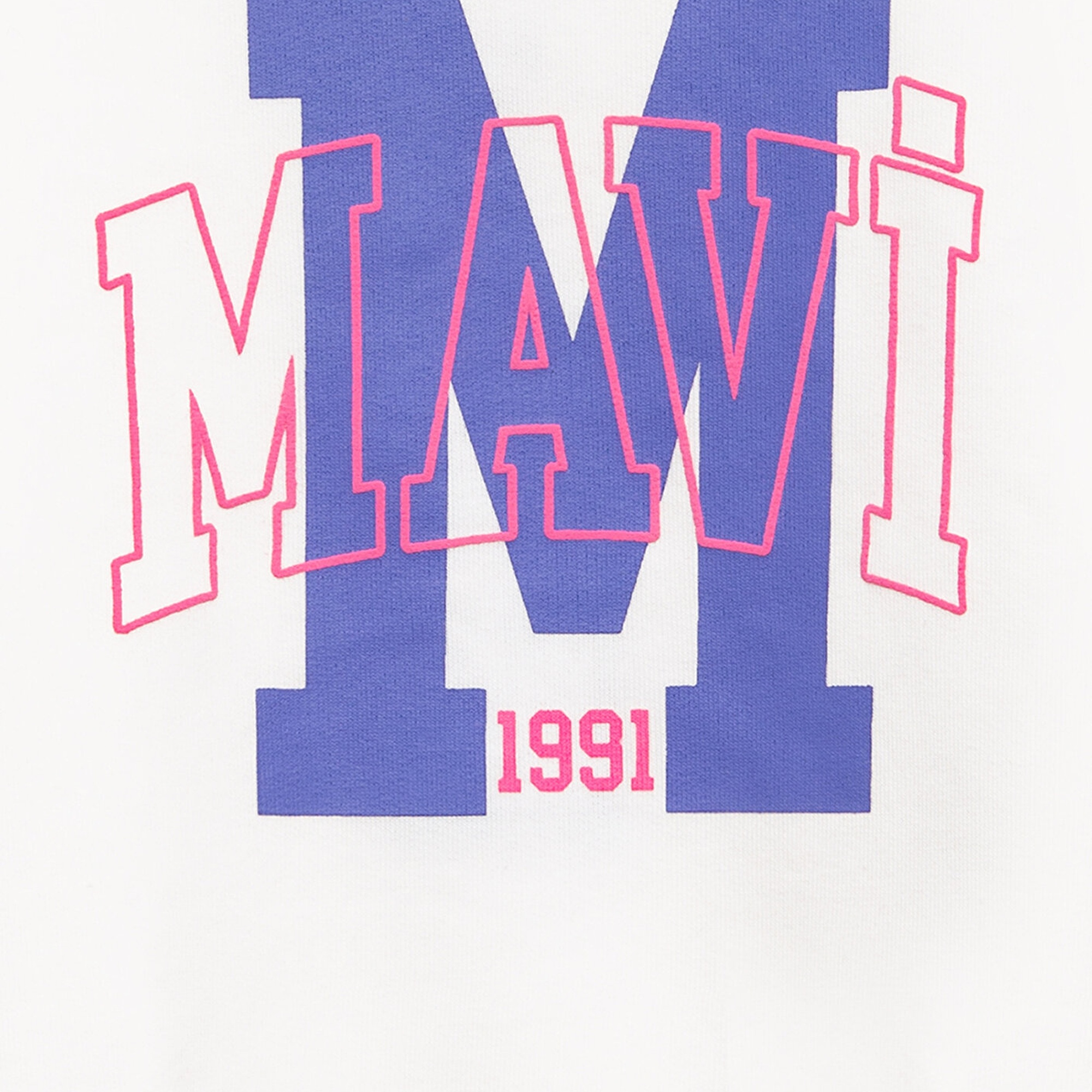 Mavi M Logo Baskılı Ekru Sweatshirt 7S10118-70057