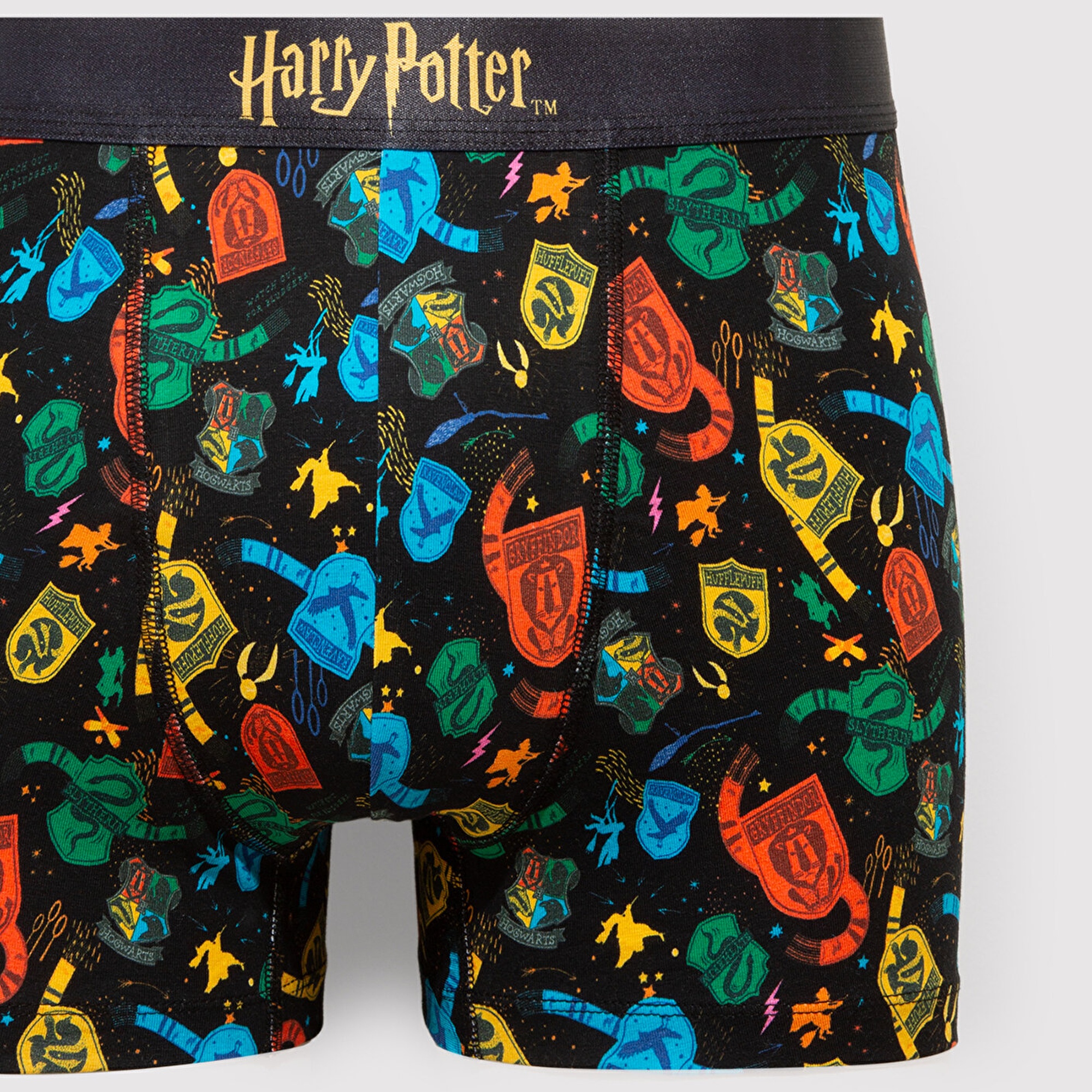 Mavi Harry Potter Baskılı Siyah Boxer 0912218-900