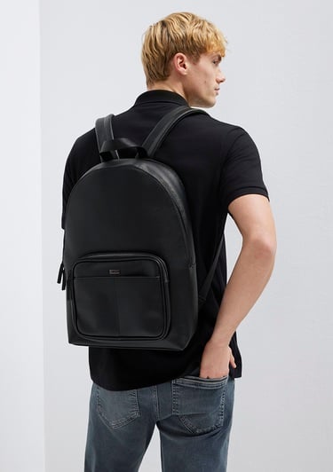  Mavi Siyah Sırt Çantası 0912151-900