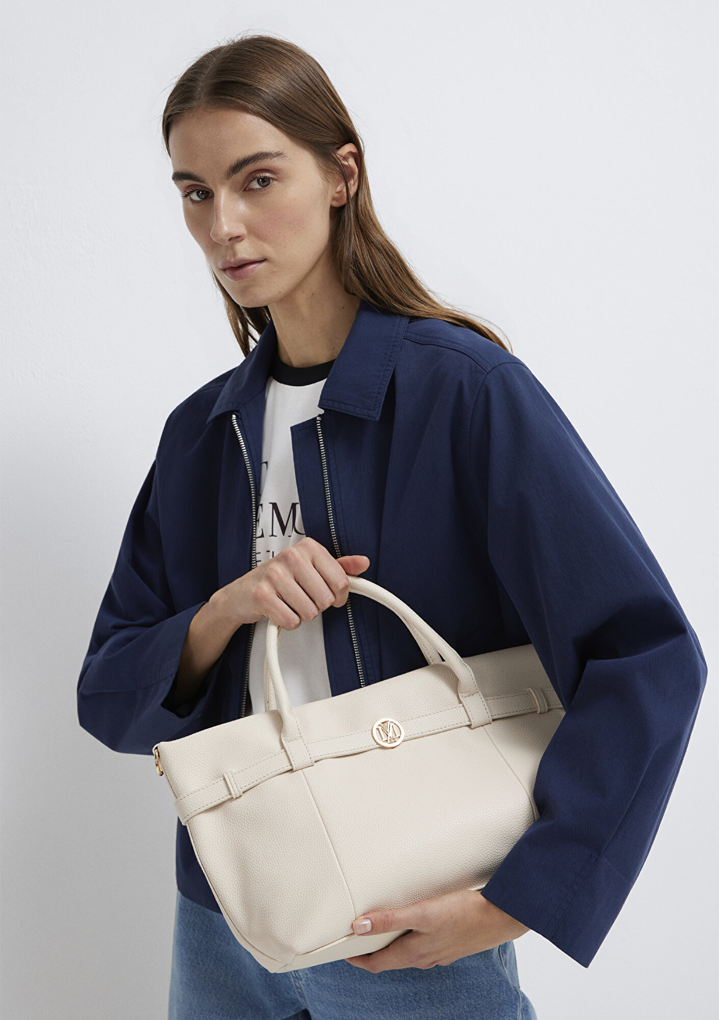  Mavi Kahverengi Omuz Çantası 1913747-87740