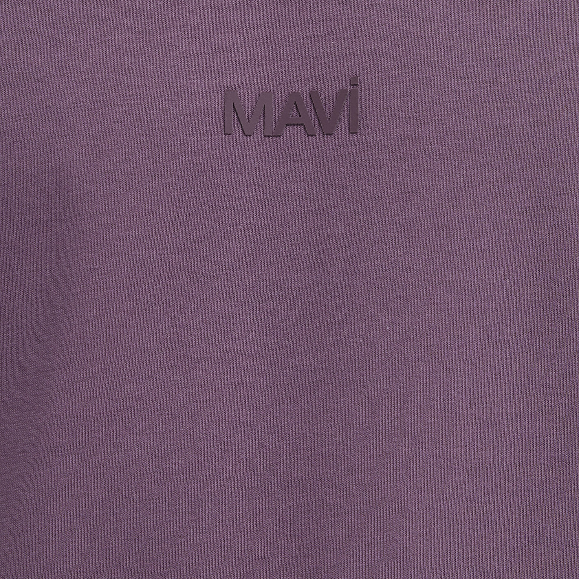 Mavi Mavi Baskılı Mor Tişört Relaxed Fit / Rahat Kesim 0613093-70648