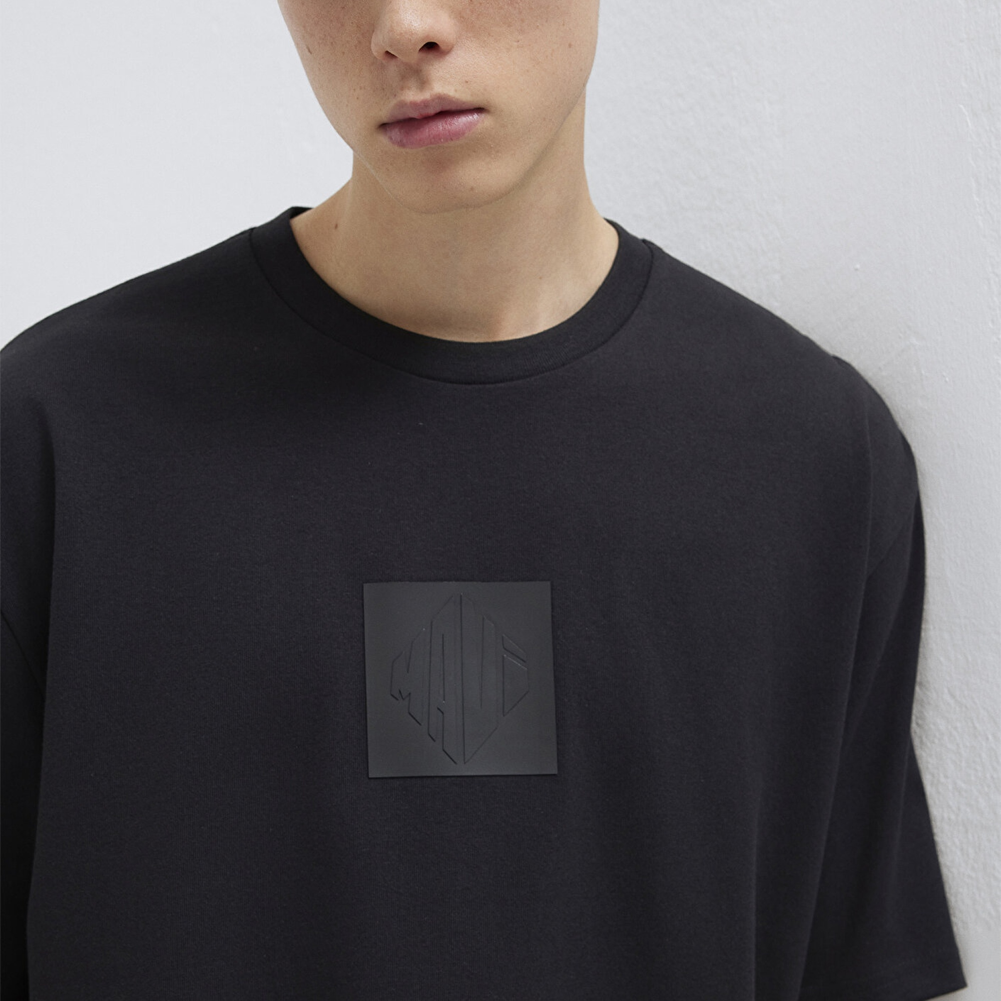 Mavi Mavi Logo Baskılı Siyah Tişört Relaxed Fit / Rahat Kesim 0613148-900