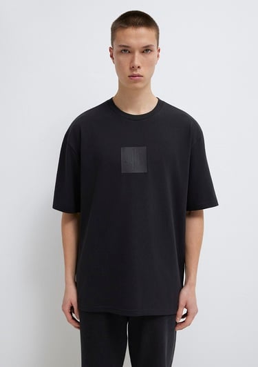  Mavi Mavi Logo Baskılı Siyah Tişört Relaxed Fit / Rahat Kesim 0613148-900