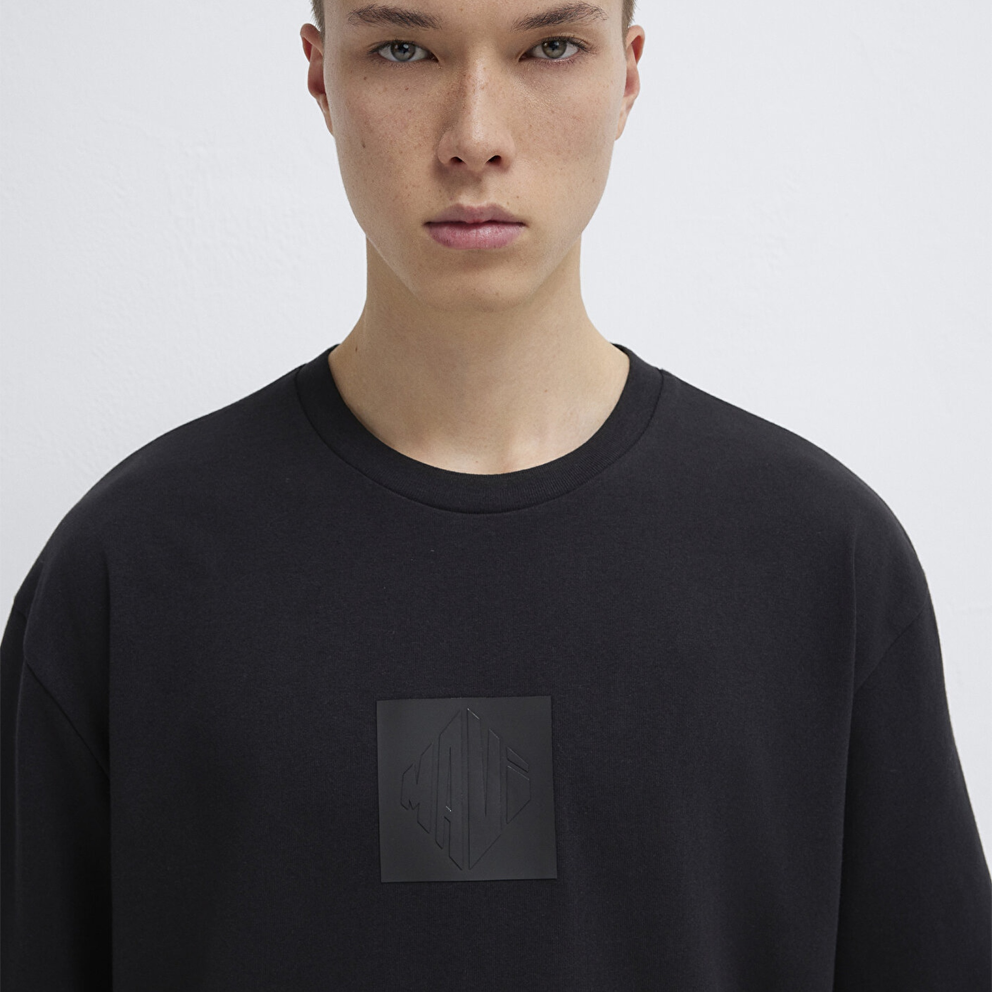 Mavi Mavi Logo Baskılı Siyah Tişört Relaxed Fit / Rahat Kesim 0613148-900