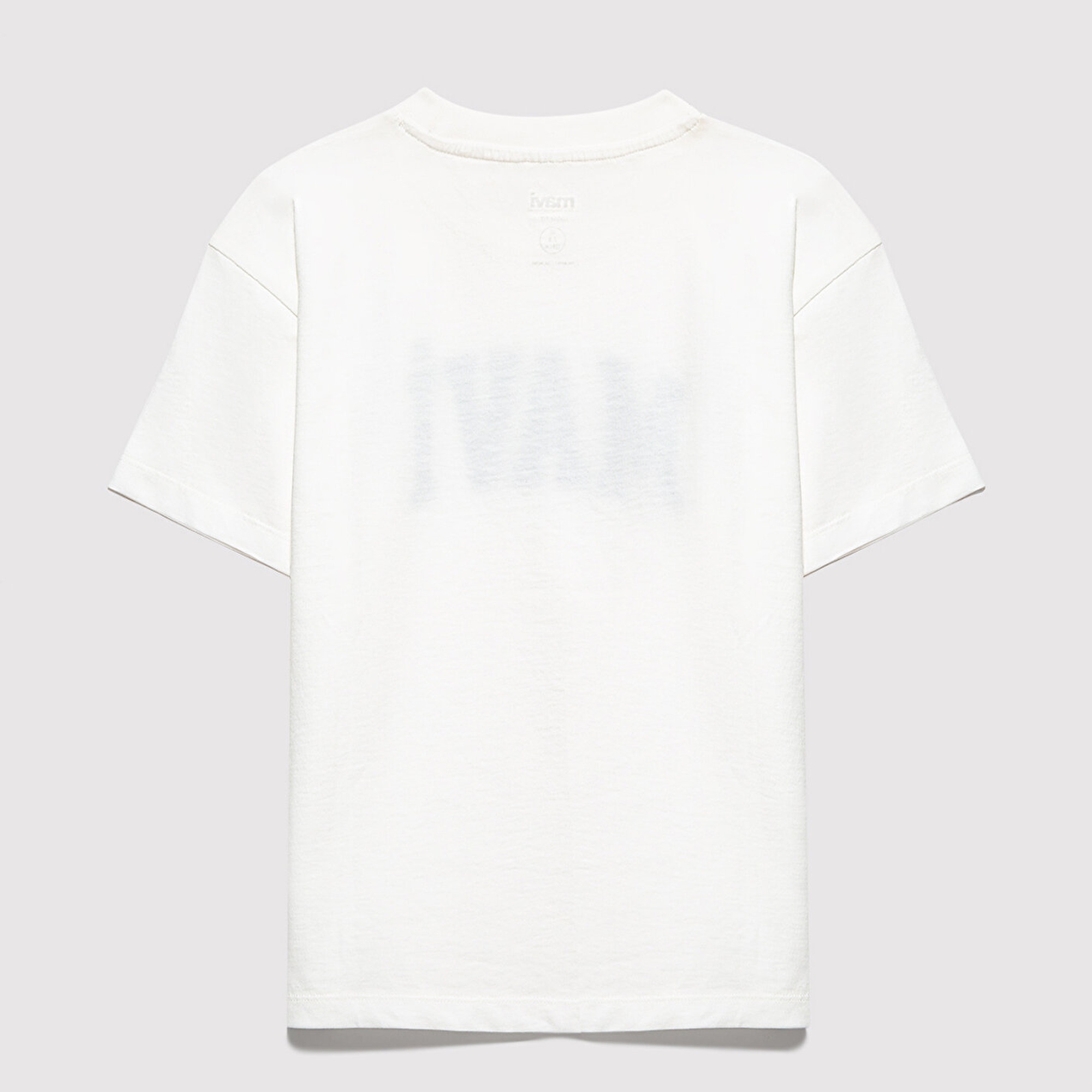 Mavi Mavi Logo Baskılı Ekru Tişört Loose Fit / Bol Rahat Kesim 6610418-70057