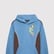 Mavi Baskılı Kapüşonlu Mavi Sweatshirt 6S10166-70724