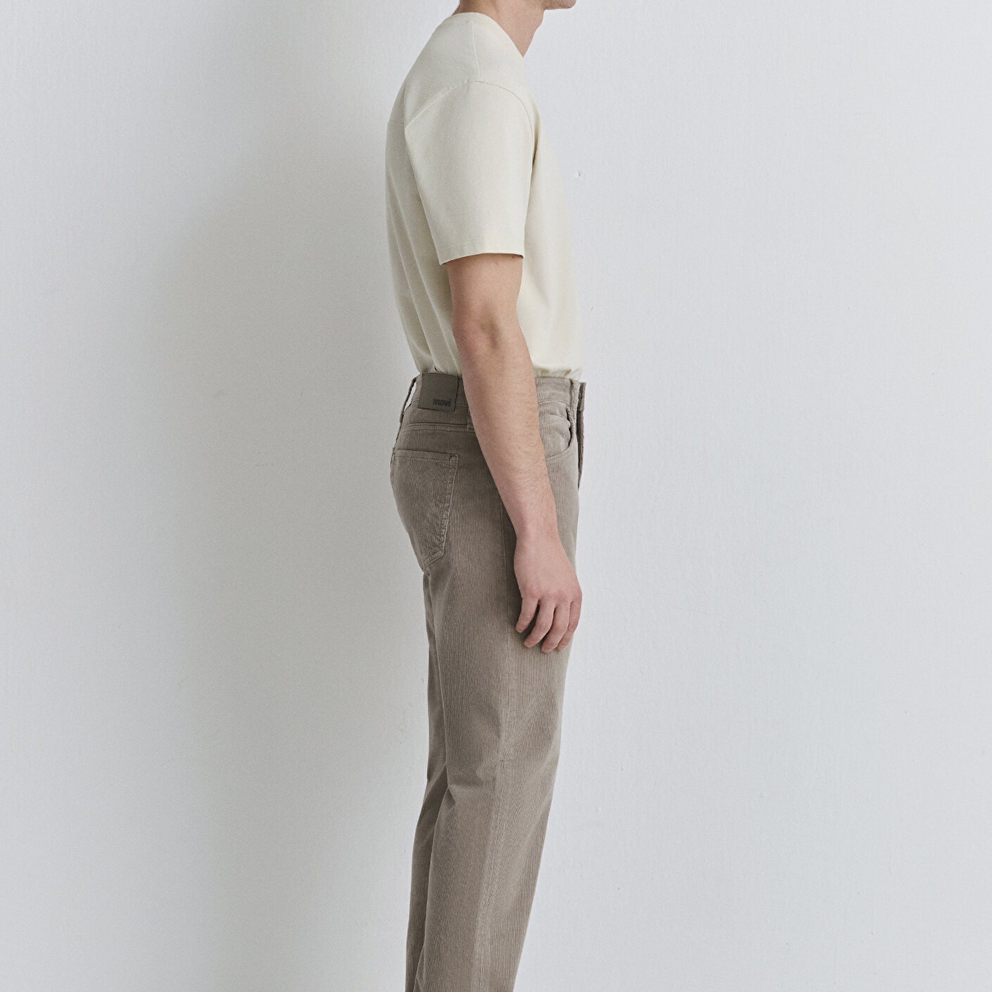 Mavi Lisbon Açık Kahverengi Kadife Pantolon 0010039-85648