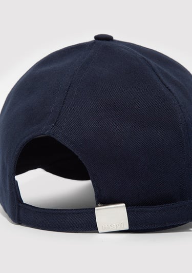  Mavi Nakışlı Lacivert Şapka 1913922-25723