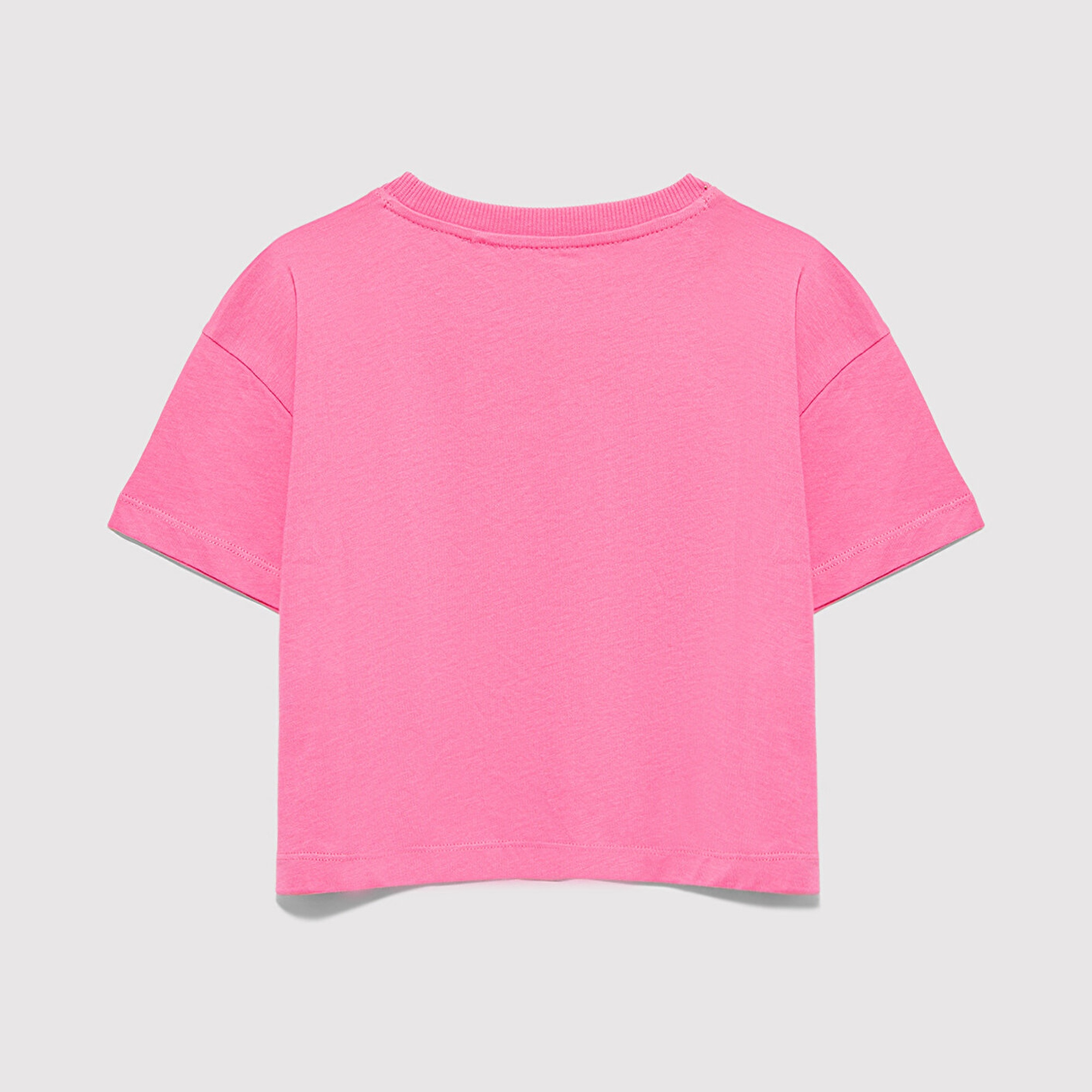 Mavi Mavi Logo Baskılı Pembe Tişört Loose Fit / Bol Rahat Kesim 7610181-91355