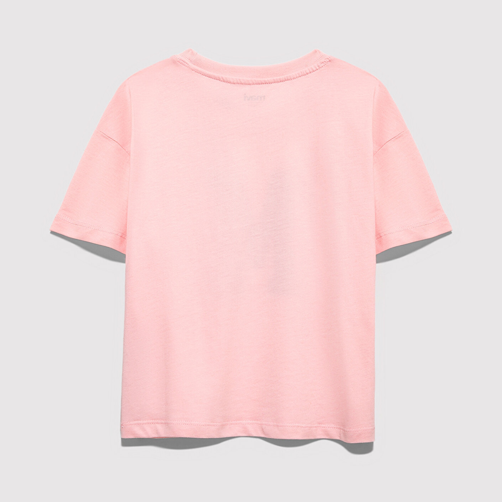 Mavi M Logo Baskılı Pembe Tişört Loose Fit / Bol Rahat Kesim 7610390-71007