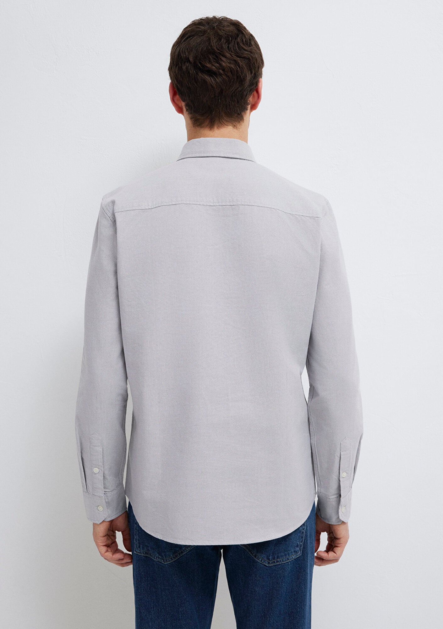 Mavi Gri Gömlek Regular Fit / Normal Kesim 0211199-70086