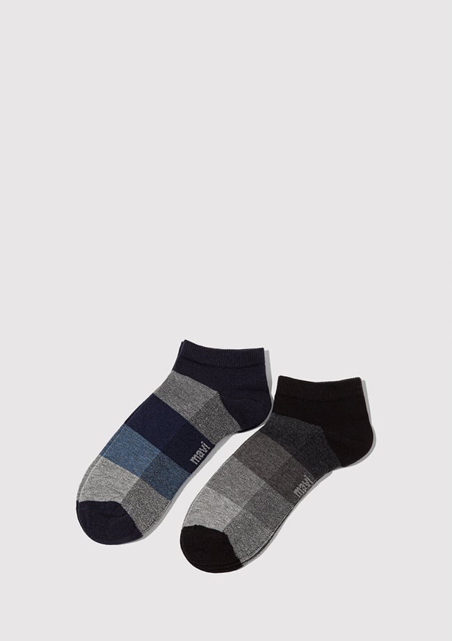  Mavi 2li Patik Çorap 0912214-900