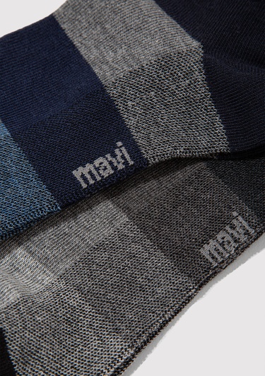  Mavi 2li Patik Çorap 0912214-900