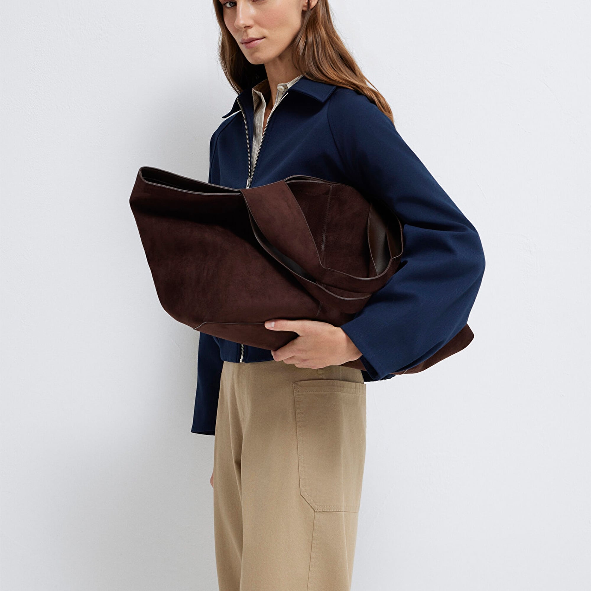 Mavi Kahverengi Omuz Çantası 1913757-33382