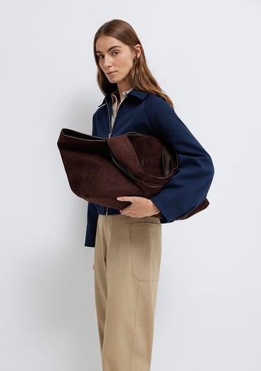  Mavi Kahverengi Omuz Çantası 1913757-33382