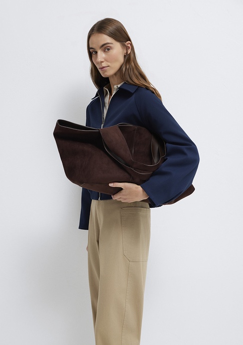  Mavi Kahverengi Omuz Çantası 1913757-33382