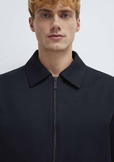  Mavi Siyah Ceket Regular Fit / Normal Kesim 0110787-71379