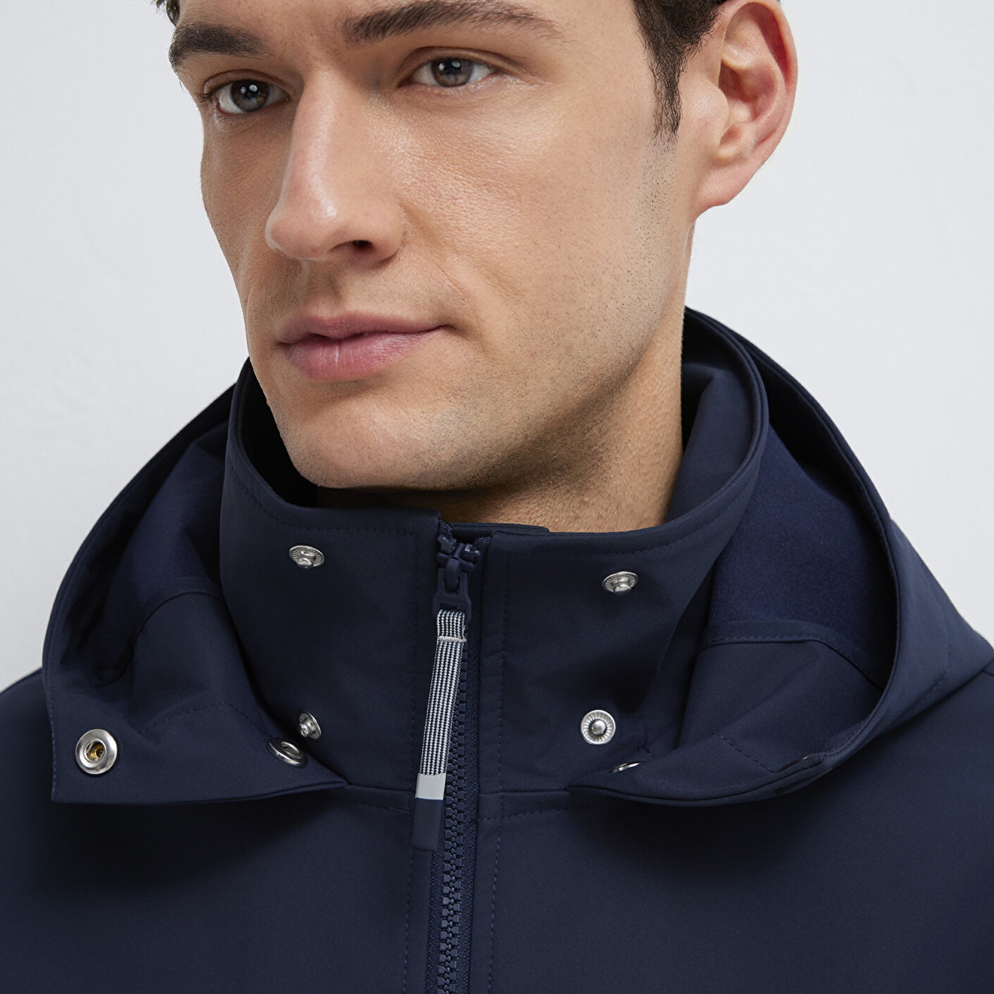 Mavi Kapüşonulu Lacivert Ceket Regular Fit / Normal Kesim 0110763-86623