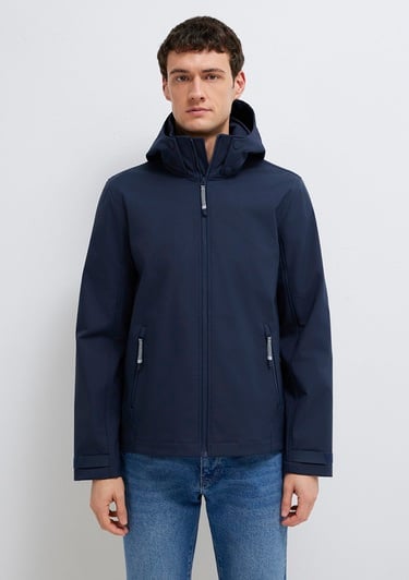  Mavi Kapüşonulu Lacivert Ceket Regular Fit / Normal Kesim 0110763-86623