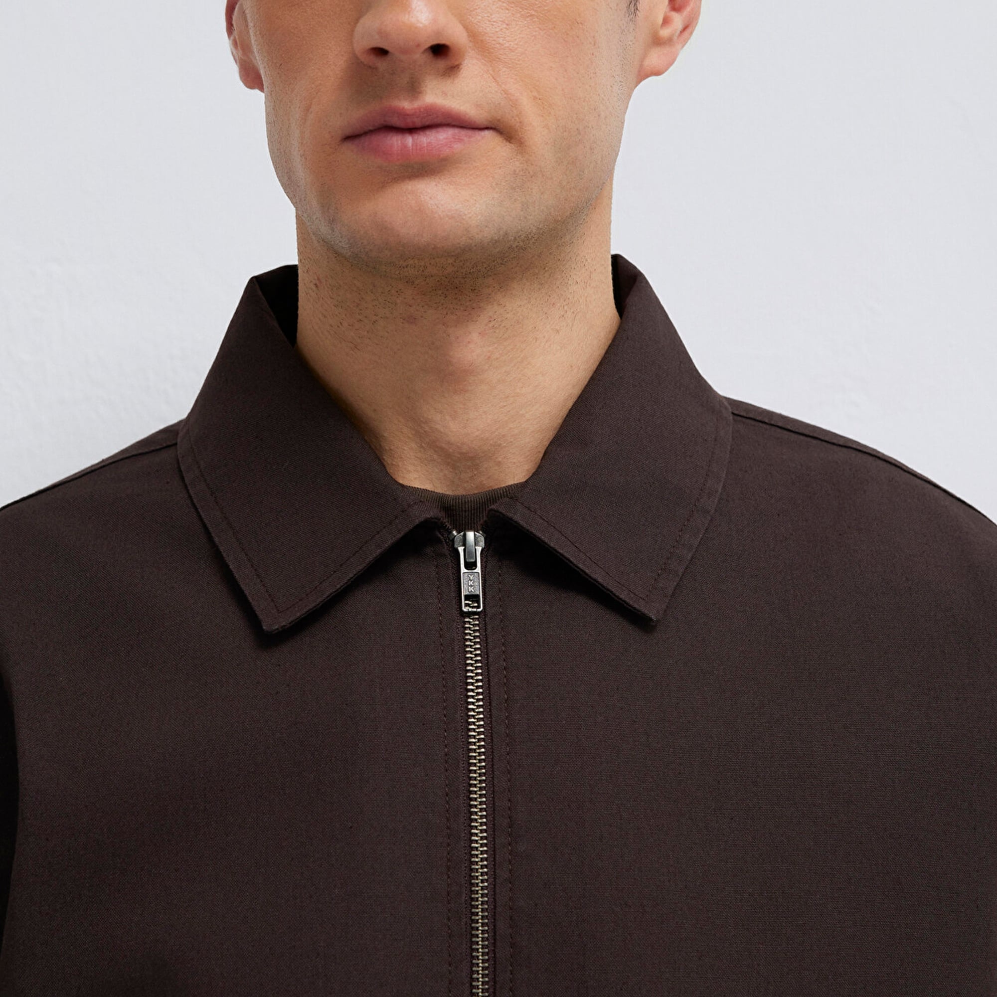 Mavi Kahverengi Gömlek Loose Fit / Bol Rahat Kesim 0212059-88615