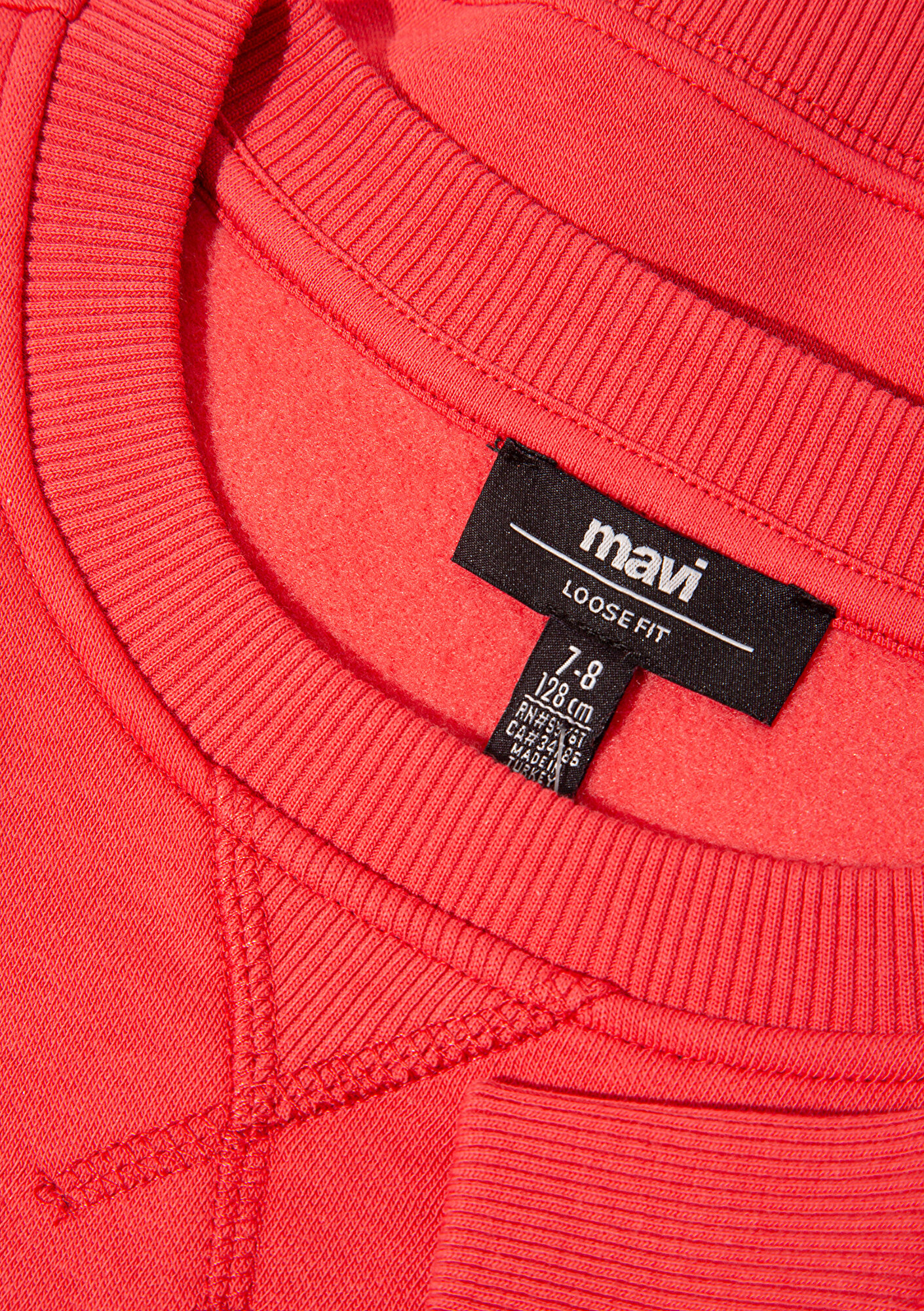 Mavi Nature Roams On Baskılı Turuncu Sweatshirt 6S10148-71079