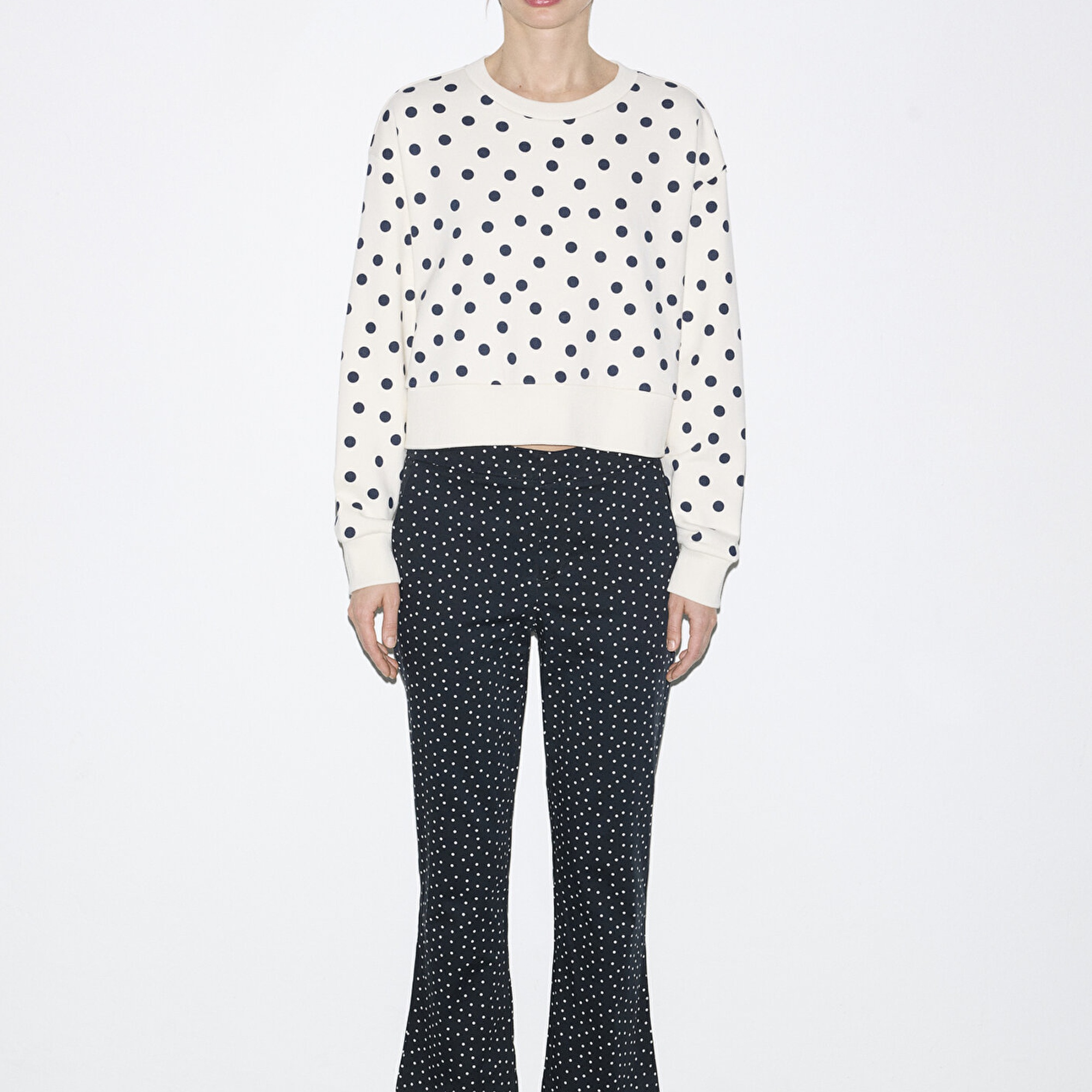 Mavi Bisiklet Yaka Lacivert Sweatshirt 1S10534-91576