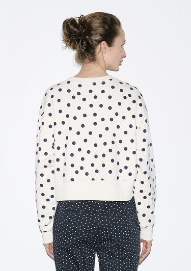  Mavi Bisiklet Yaka Lacivert Sweatshirt 1S10534-91576