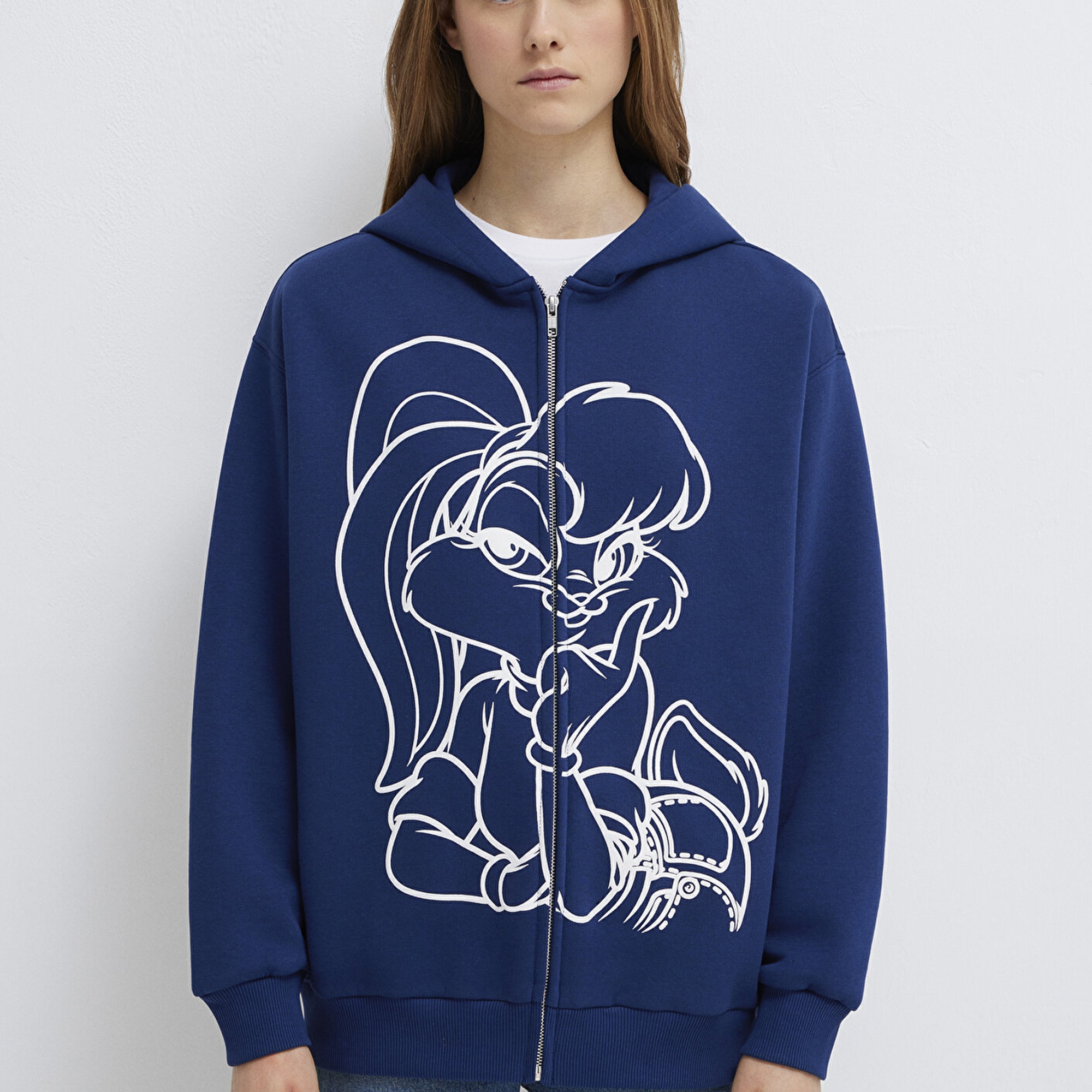 Mavi Lola Bunny Baskılı Lacivert Sweatshirt 1S10523-70491